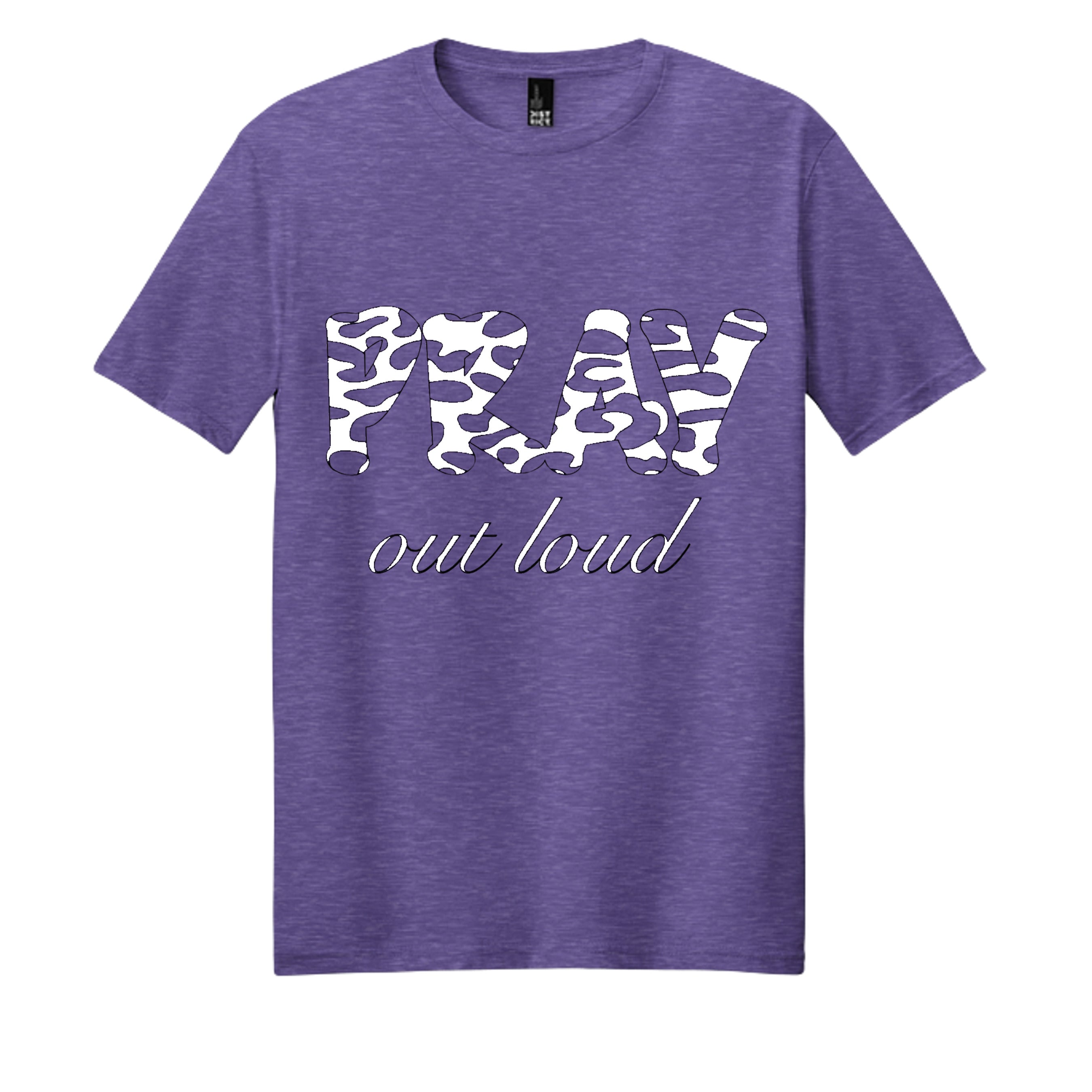 Electric Purple Heather - DM108 - FRONT