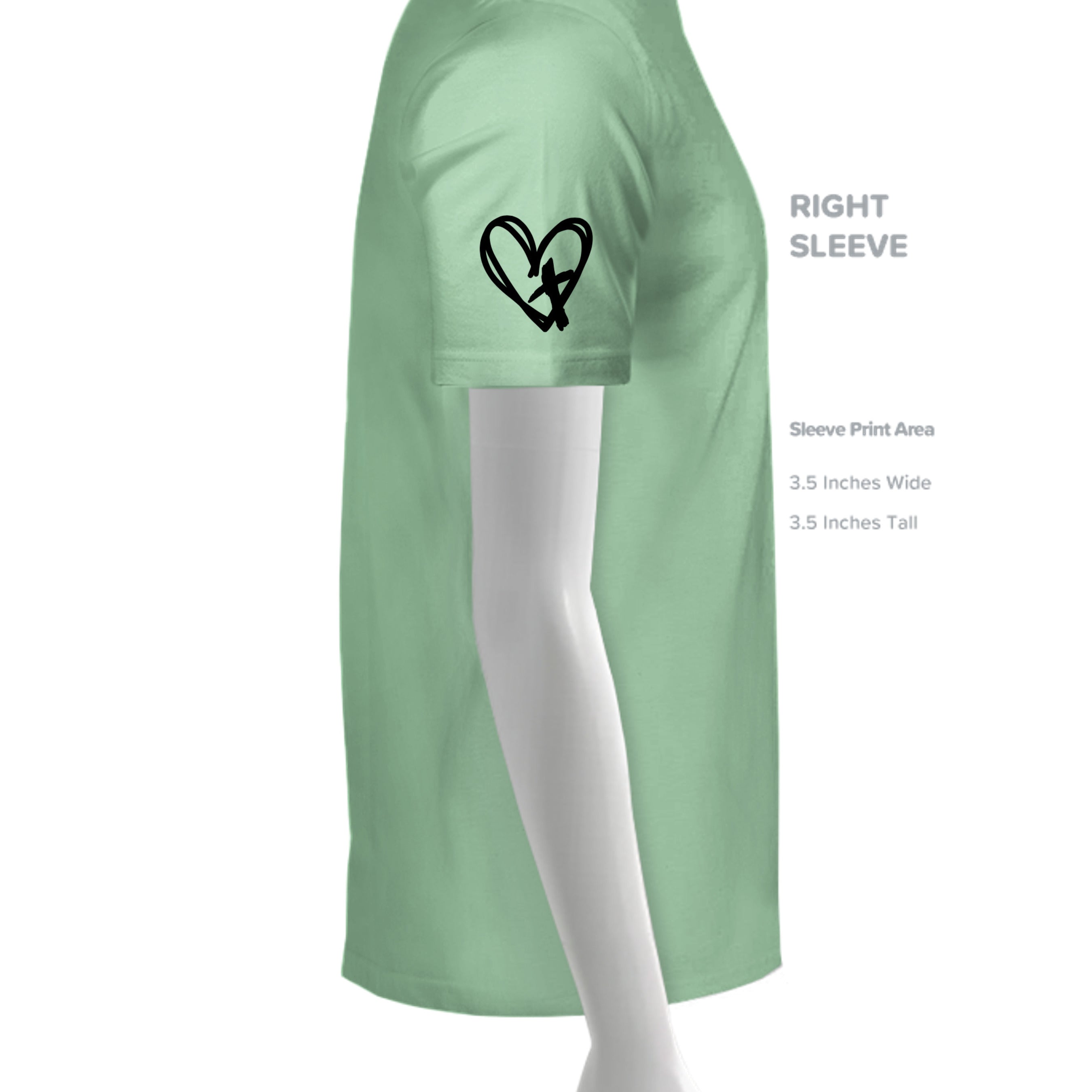 Mint Green - 3000 - SLEEVE_RIGHT